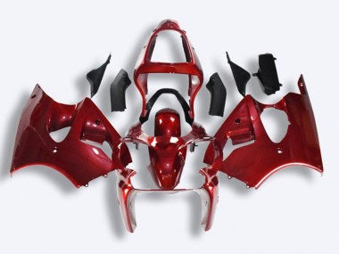Kit Carénages Motos Complet ZX6R 2000-2002 - Rouge