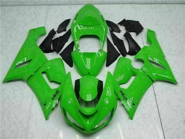 Kit Carénages Motos Complet ZX6R 2005-2006 - Vert Kit Carénages Motos Complet ZX6R 2005-2006 - Vert