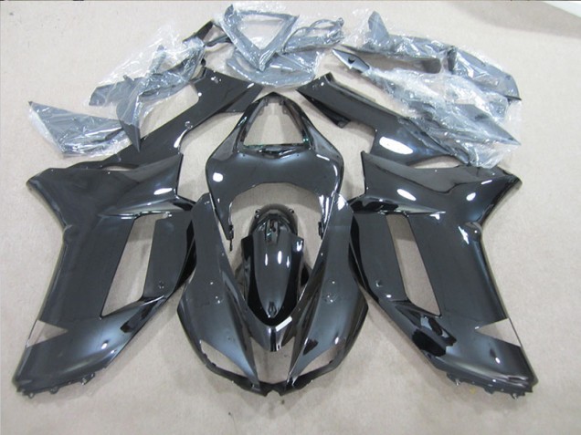Kit Carénages Motos Complet ZX6R 2007-2008 - Noir Kit Carénages Motos Complet ZX6R 2007-2008 - Noir