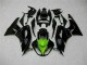 Kit Carénages Motos Complet ZX6R 2009-2012 - Noir Vert Kit Carénages Motos Complet ZX6R 2009-2012 - Noir Vert
