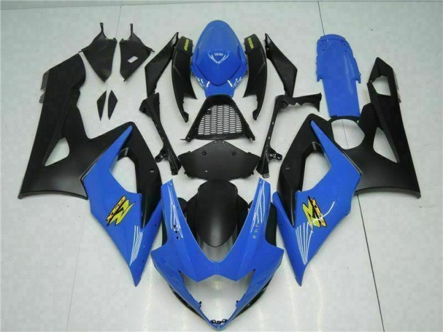 Kit Carénages Motos GSXR 1000 K5 2005-2006 - Bleu Noir Kit Carénages Motos GSXR 1000 K5 2005-2006 - Bleu Noir