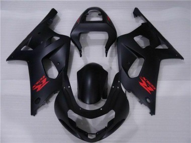 Kit Carénages Motos GSXR 600 / 750 K1 K2 K3 2001-2003 - Noir
