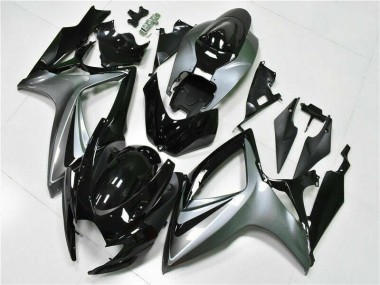 Kit Carénages Motos GSXR 600 / 750 K6 2006-2007 - Noir