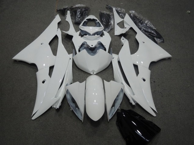 Kit Carénages Motos & Plastique R6 2008-2016 - Blanc Kit Carénages Motos & Plastique R6 2008-2016 - Blanc