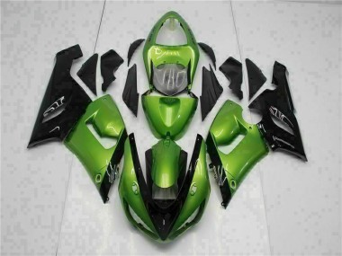 Kit Carénages Motos & Plastique ZX6R 2005-2006 - Vert
