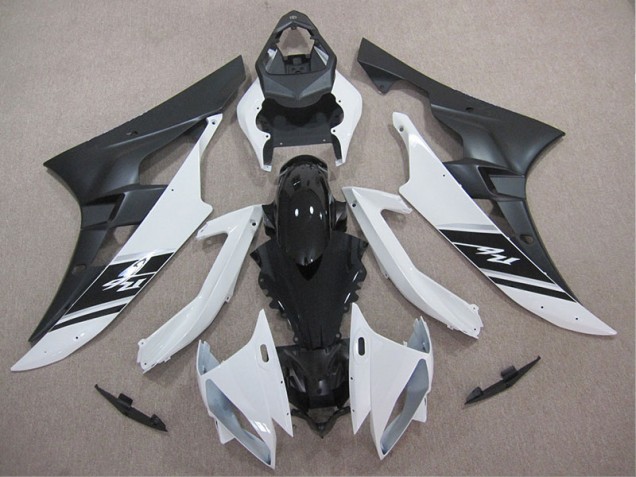 Kit Carénages Motos R6 2006-2007 - Blanc Noir